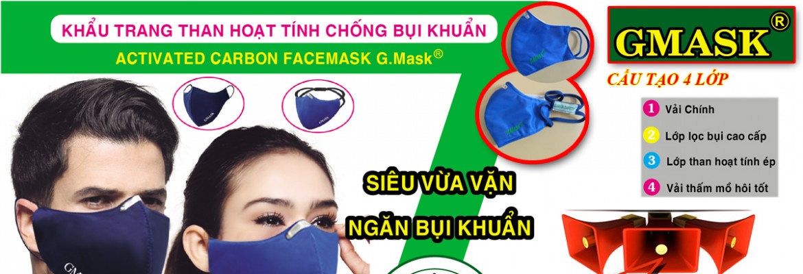 Khẩu Trang Than Hoạt Tính Gmask